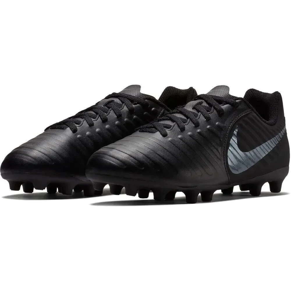 Nike JR Legend 7 Club FG Soccer Cleats Black AO2300-001 Youth Kid’s Size US2Y - Picture 1 of 6